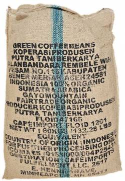 Sumatra Mandheling Fair Trade Organic